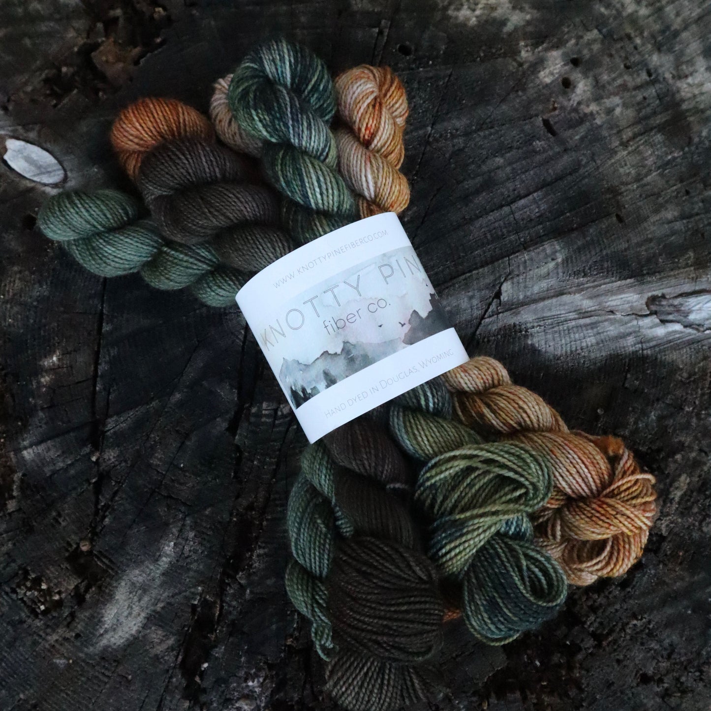 Stormy Mountain Mini Skein Set (Ready to Ship)