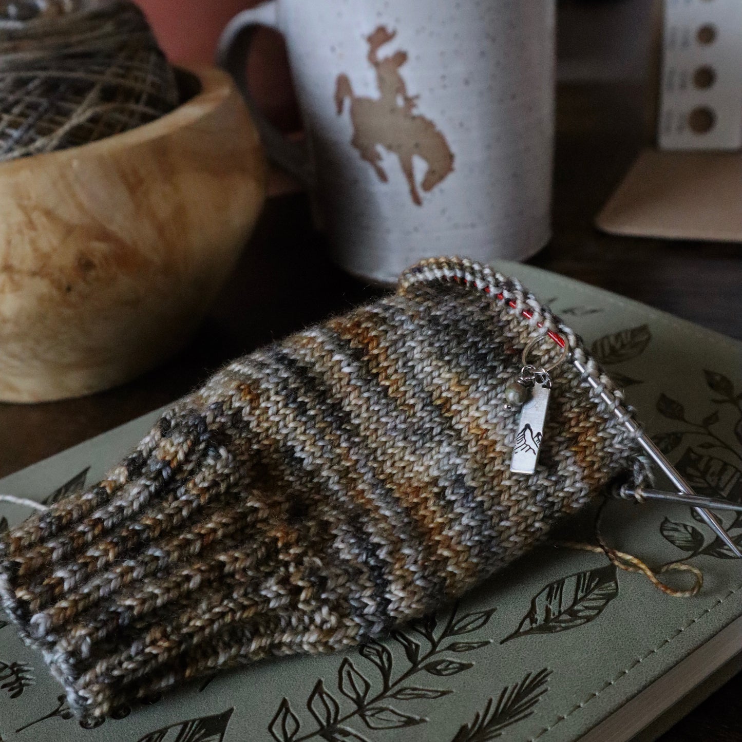 Rusted Concrete & Coal Sock Set (Ready to Ship)