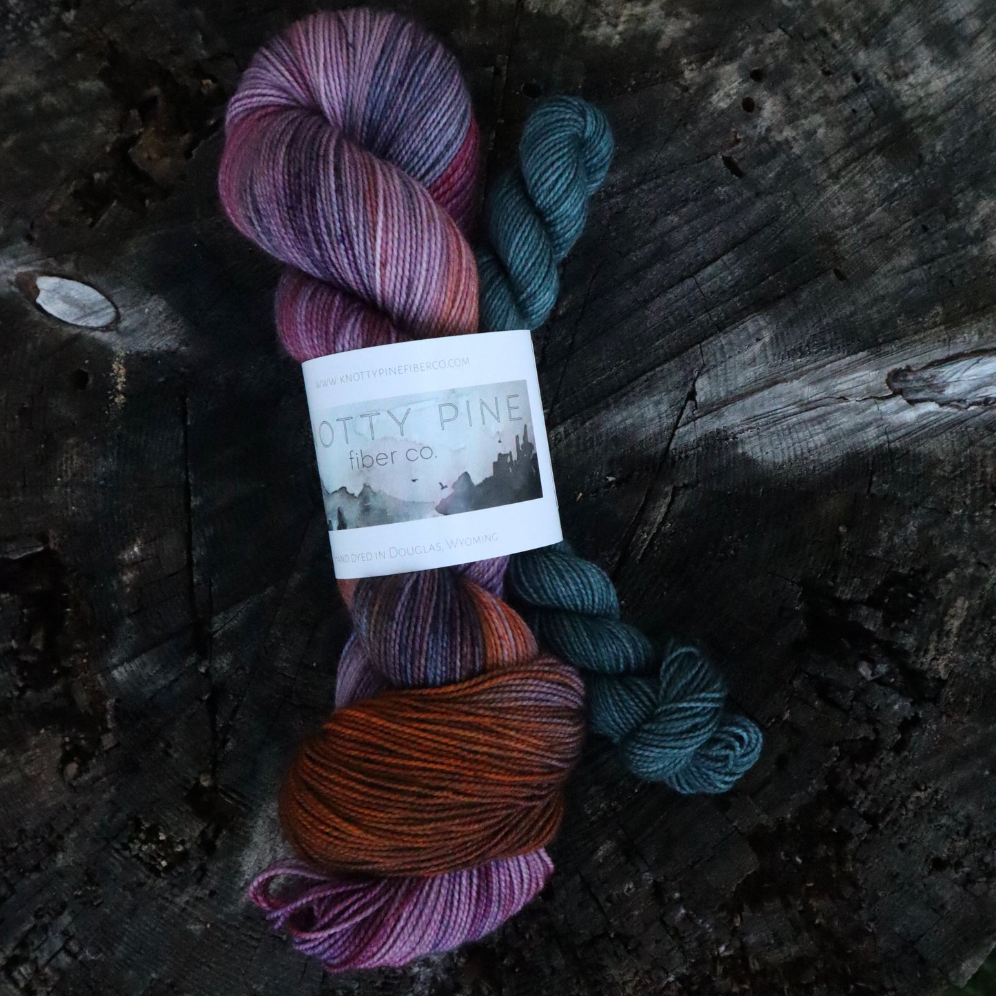 Wyoming Sunset Sock Set (Ready to Ship)