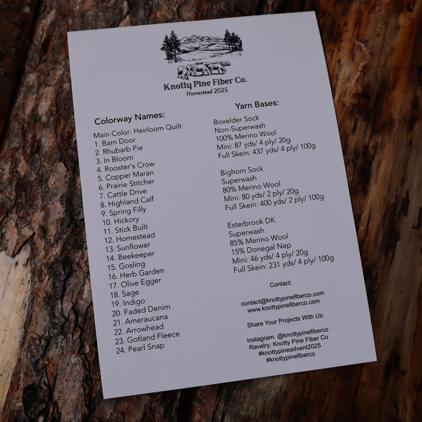 Homestead 2025 Advent Calendar