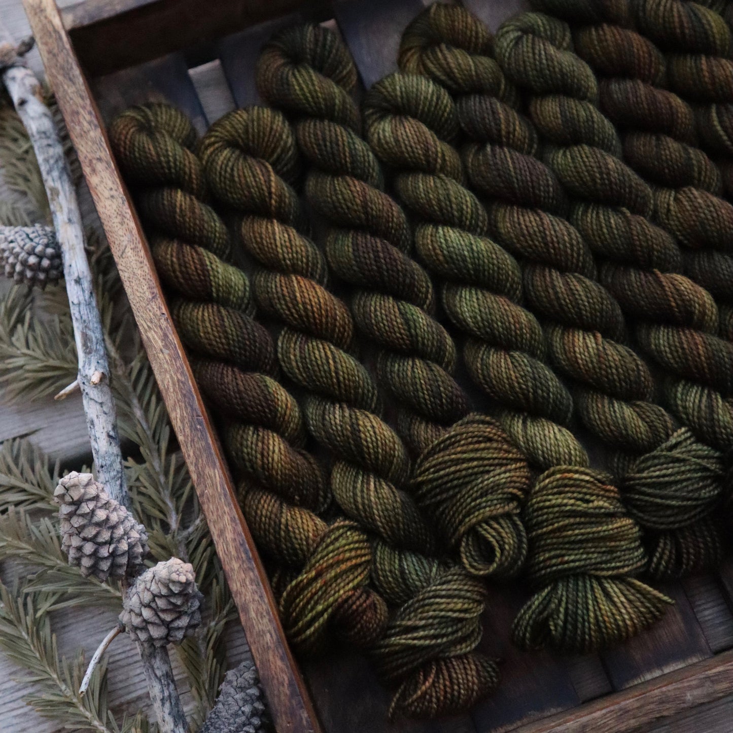 Wild Advent Full Skein Pre-order Day 1-5 + Day 25  (January  Pre-Order)