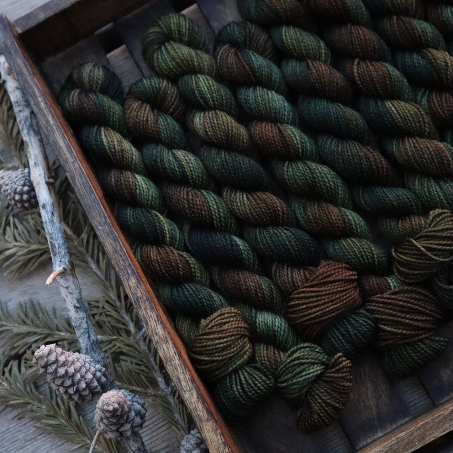 Wild Advent Full Skein Pre-order Day 1-5 + Day 25  (January  Pre-Order)