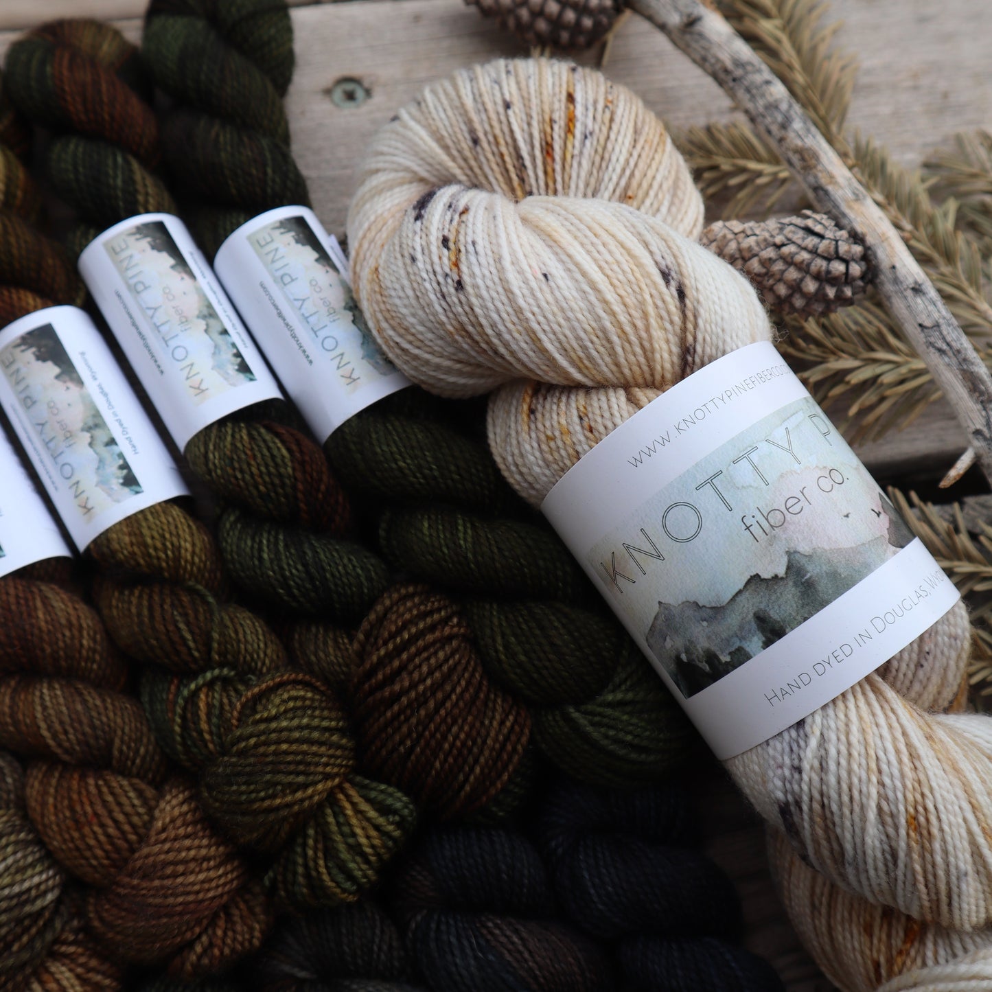 Wild Advent Full Skein Pre-order Day 1-5 + Day 25  (January  Pre-Order)