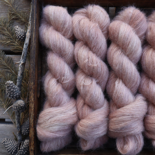 Coastal Pink (Suri/Mohair)