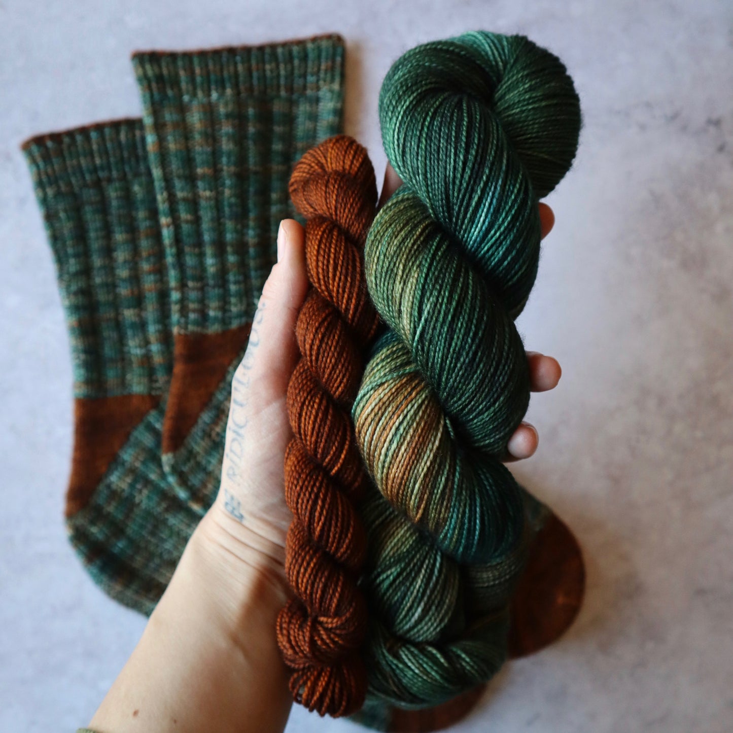 Flannel Pajamas Sock Set (Ready to Ship)