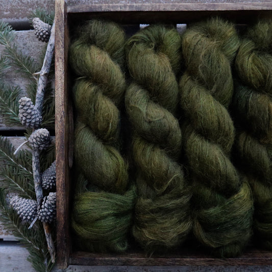 Moss (Suri/Mohair)